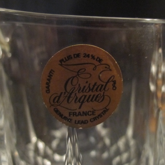 SALE!! Cristal D'Arques lead crystal creamer and ….  3 - Picture 2 of 8